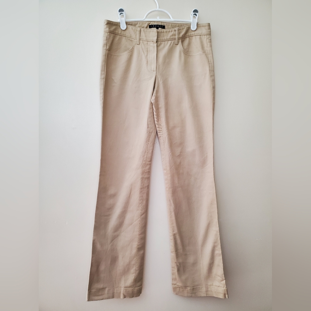 Theory Khaki Bootcut Pants